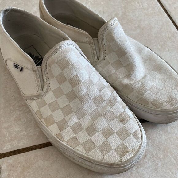 Vans Slip On Checkerboard Skate Shoe - Picture 1 of 4